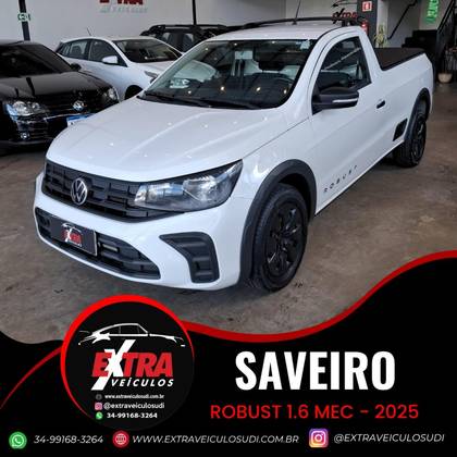 VOLKSWAGEN SAVEIRO 1.6 MSI ROBUST CS 16V FLEX 2P MANUAL VOLKSWAGEN SAVEIRO 1.6 MSI ROBUST CS 16V FLEX 2P MANUAL